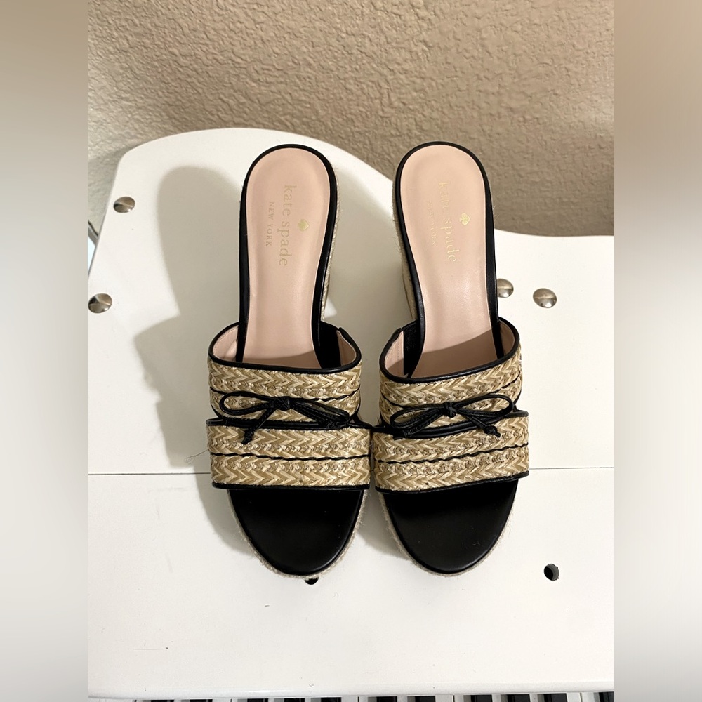 Kate Spade Tina Braided Wedge Heels
